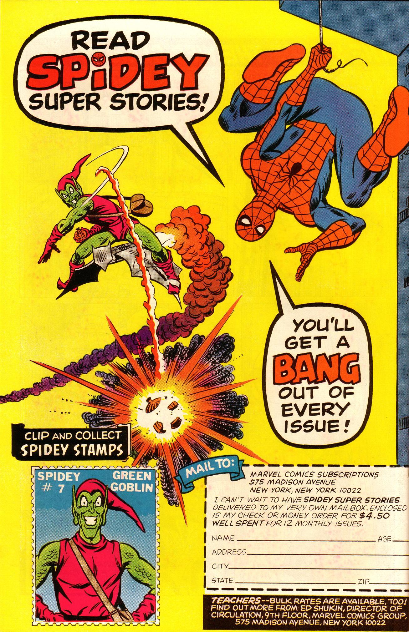 Read online Spidey Super Stories comic -  Issue #23 - 36