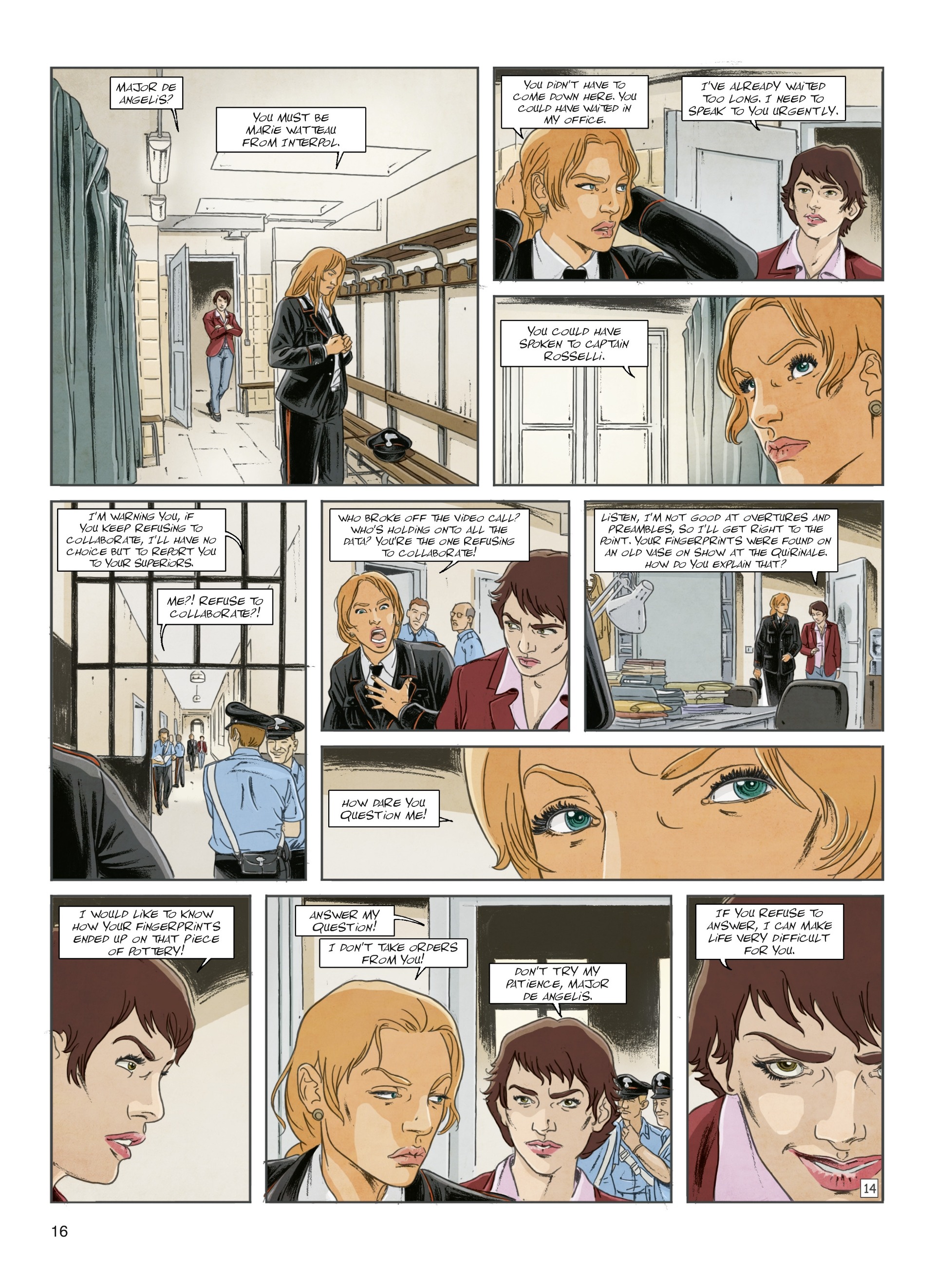 Read online Interpol comic -  Issue #3 - 16