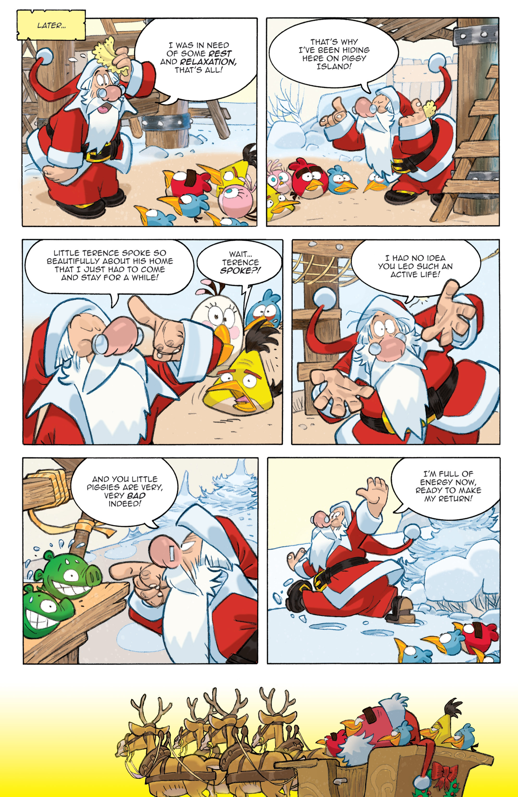 Read online Angry Birds Comics (2014) comic -  Issue # _Holiday Special - 46