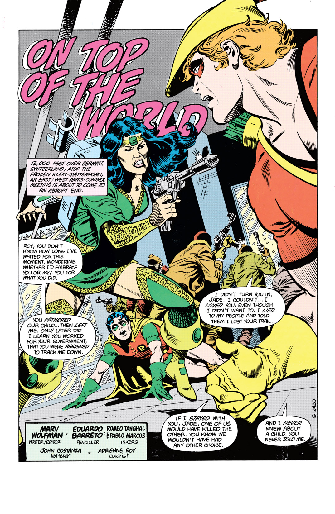 Read online The New Teen Titans (1984) comic -  Issue #21 - 2