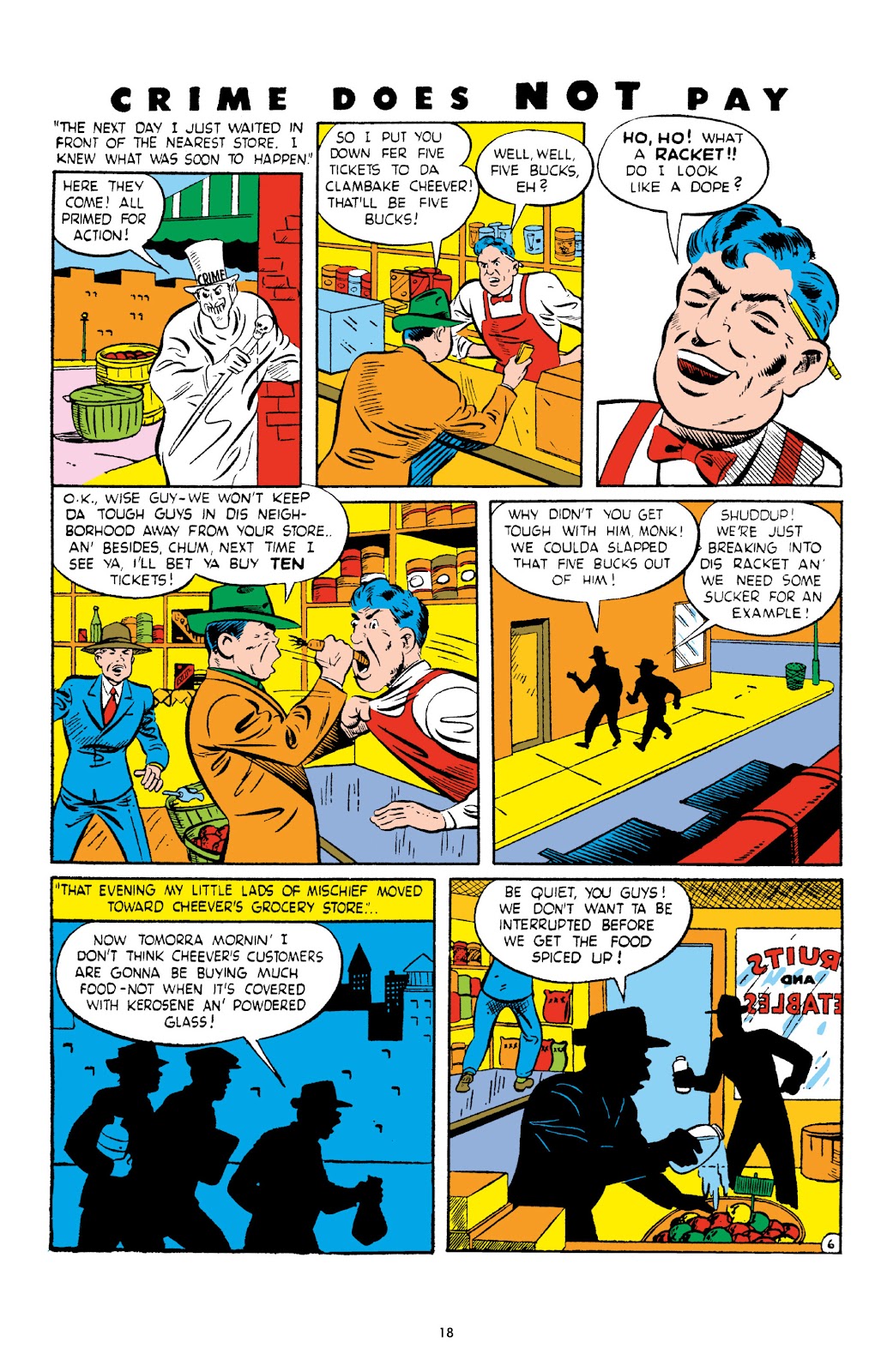 Read online Crime Does Not Pay Archives comic -  Issue # TPB 3 (Part 1) - 18