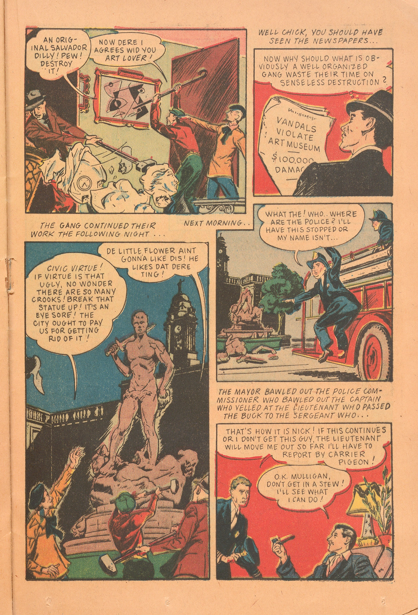 Read online Shadow Comics comic -  Issue #46 - 33
