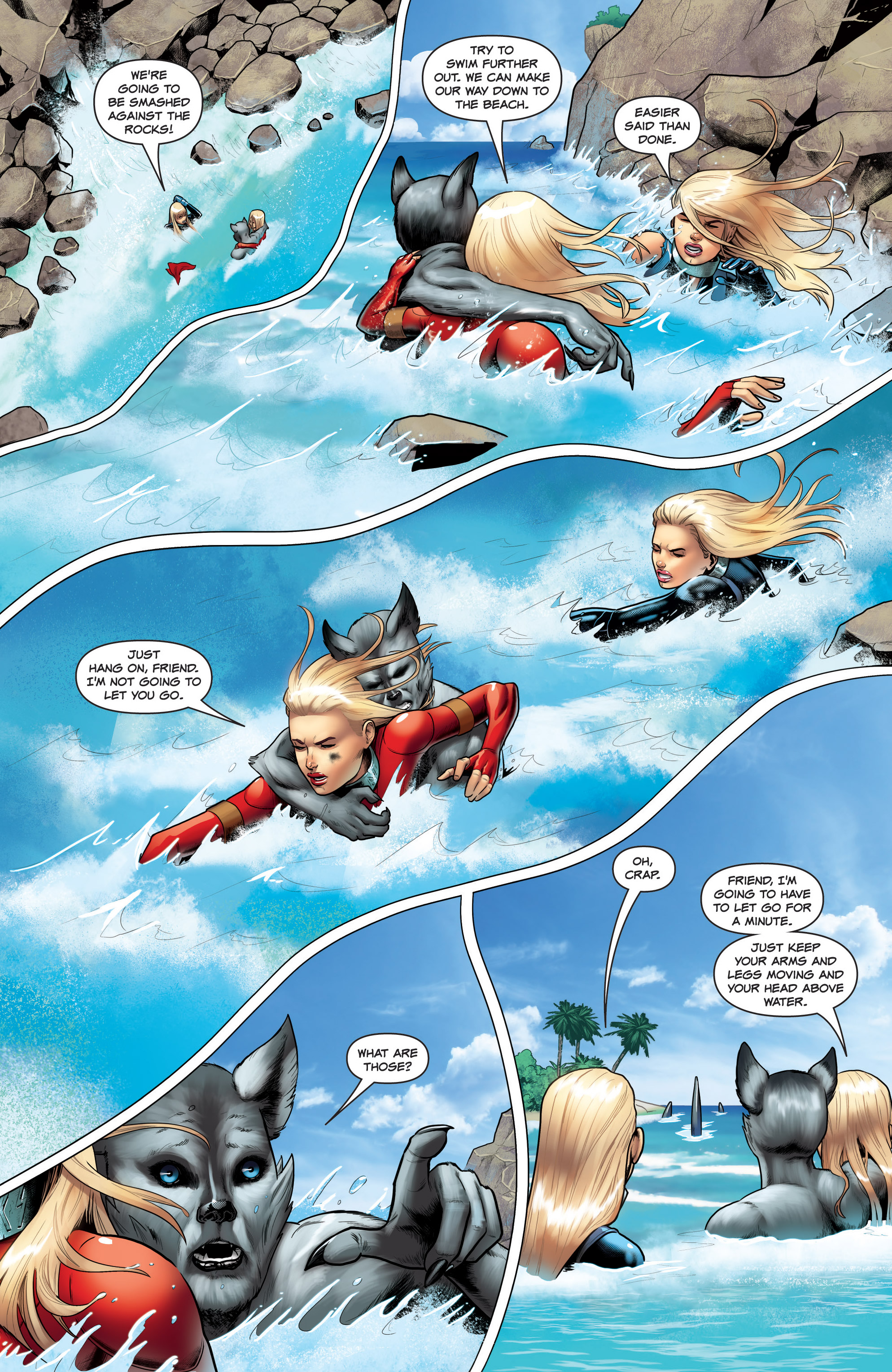 Read online Red Agent: Island of Dr Moreau comic -  Issue #4 - 19