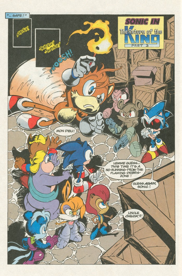 Read online Sonic Super Special comic -  Issue #4 - return of the king - 13