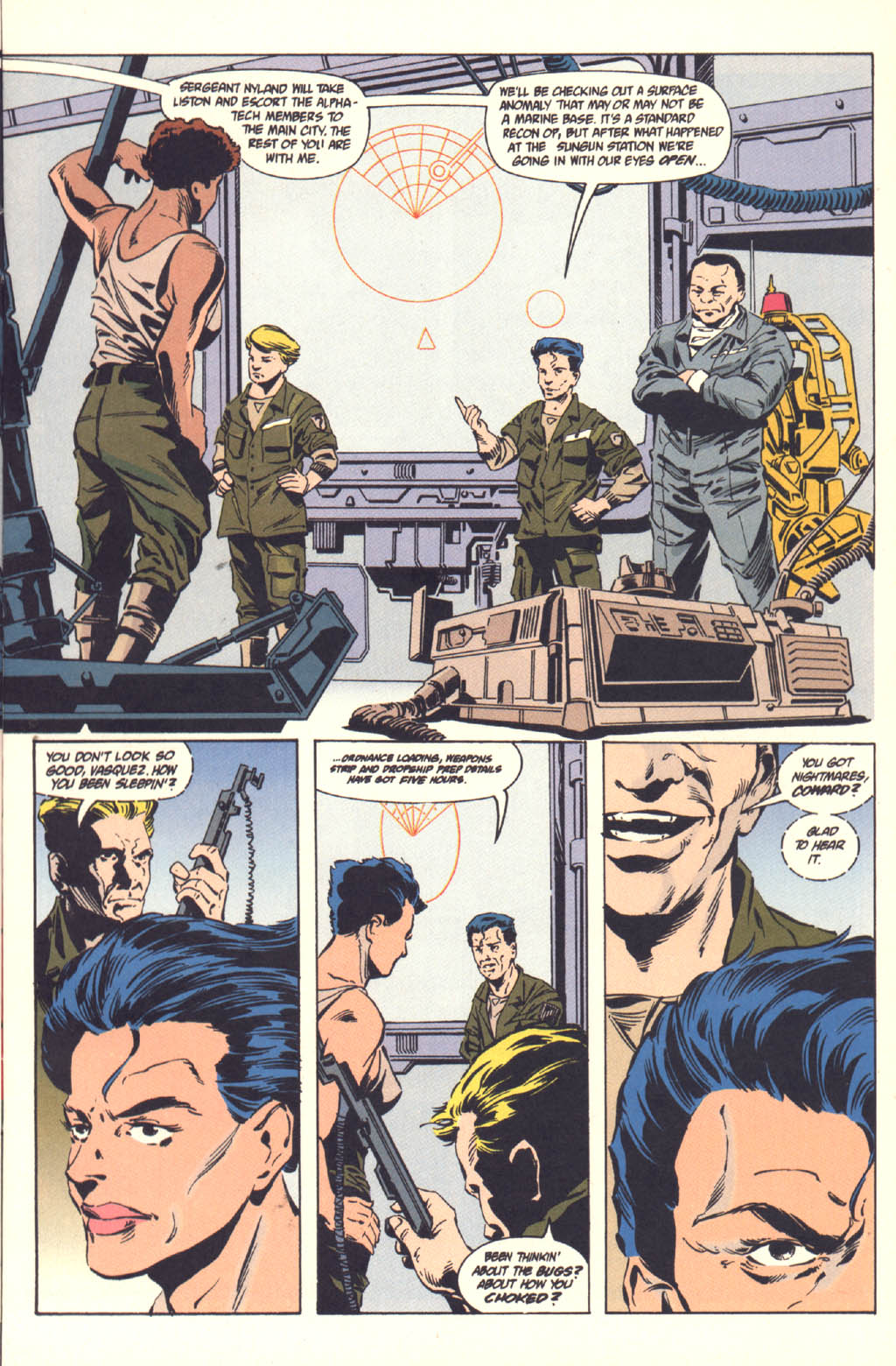 Read online Aliens: Colonial Marines comic -  Issue #4 - 8