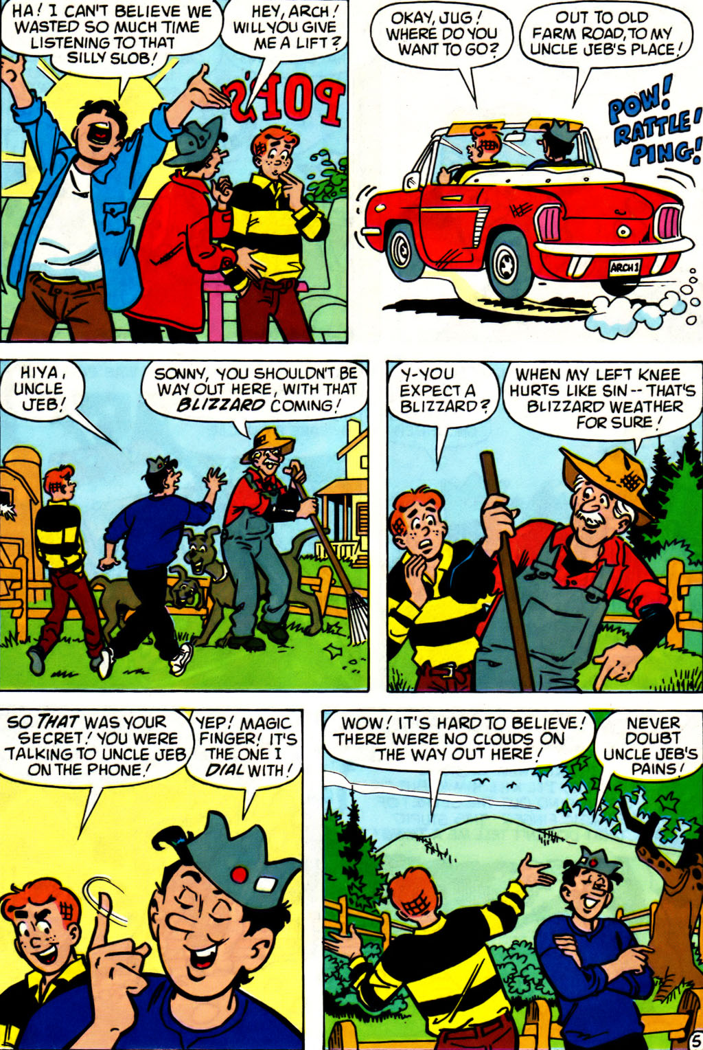 Read online Archie's Pal Jughead Comics comic -  Issue #68 - 6