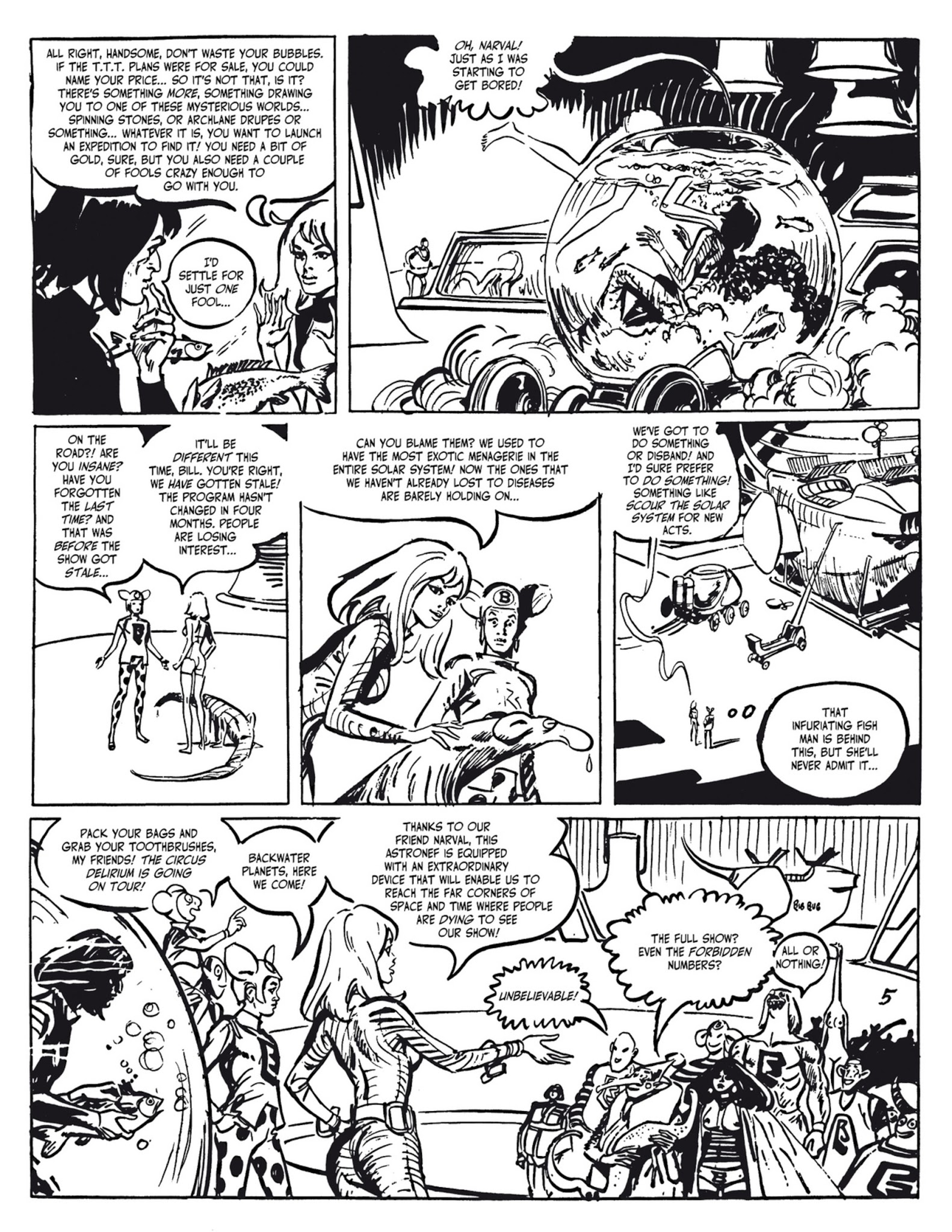 Read online Barbarella and The Wrath of the Minute-Eater comic -  Issue # TPB - 10