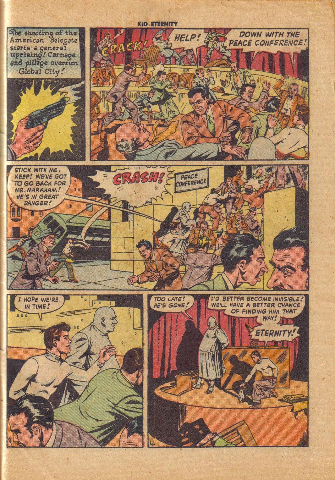 Read online Kid Eternity (1946) comic -  Issue #15 - 28