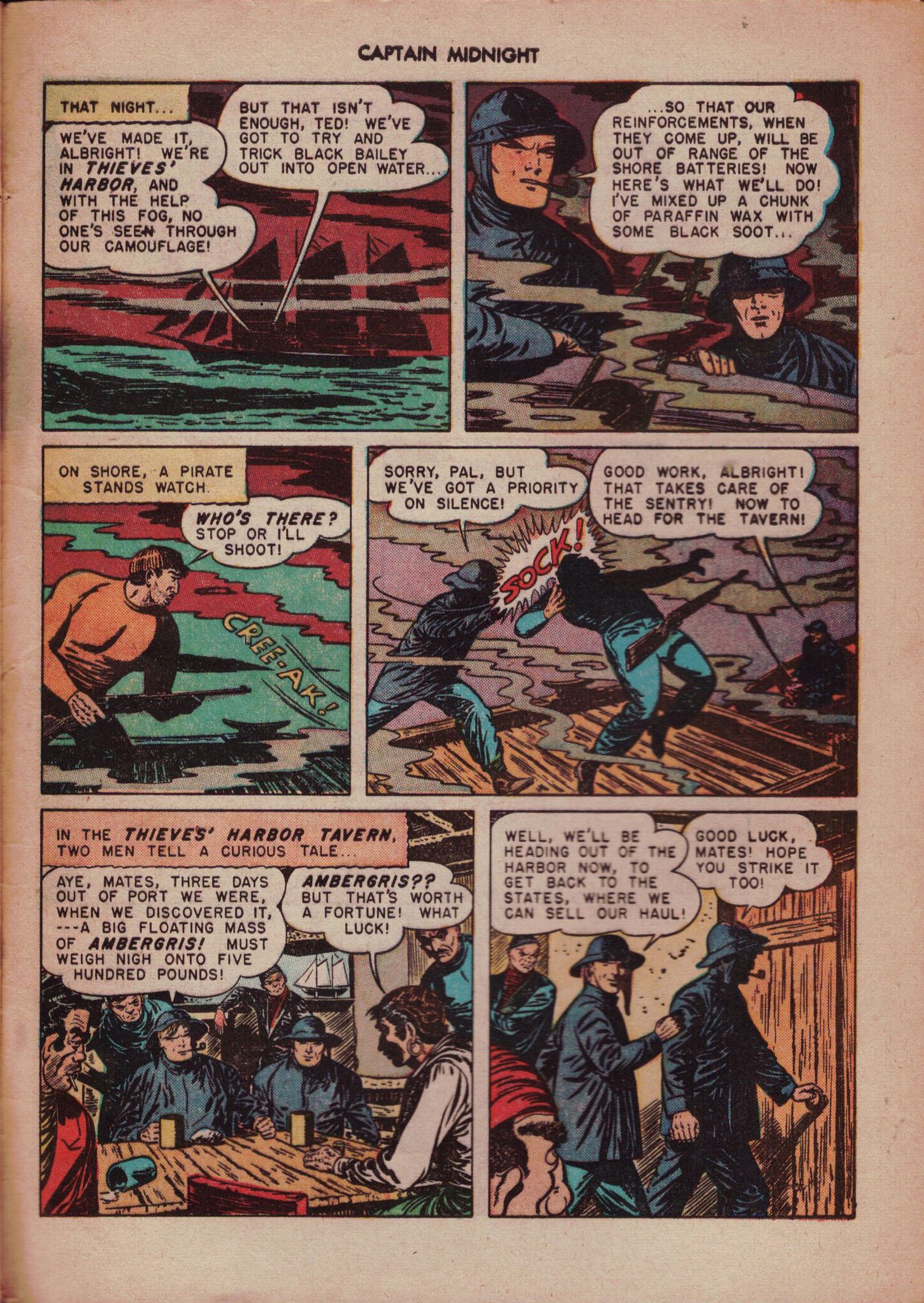 Read online Captain Midnight (1942) comic -  Issue #48 - 45