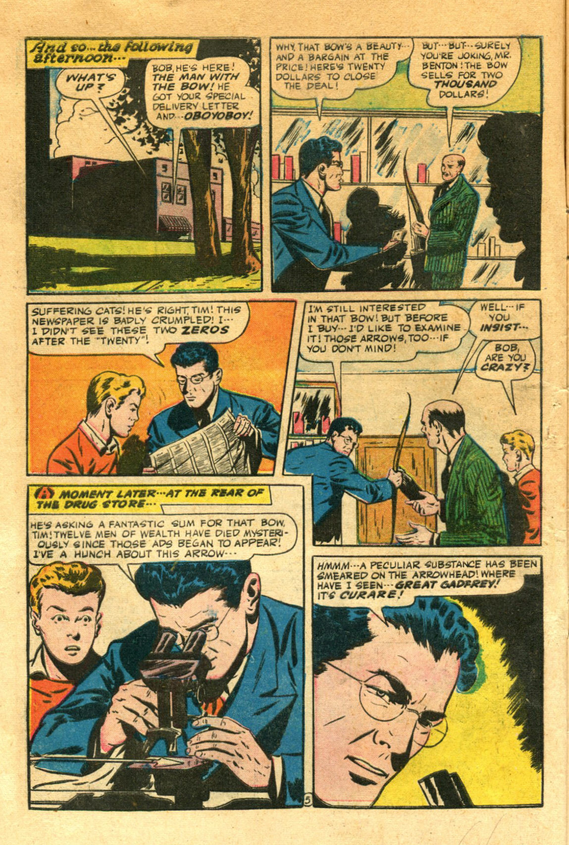 Read online Exciting Comics comic -  Issue #52 - 8