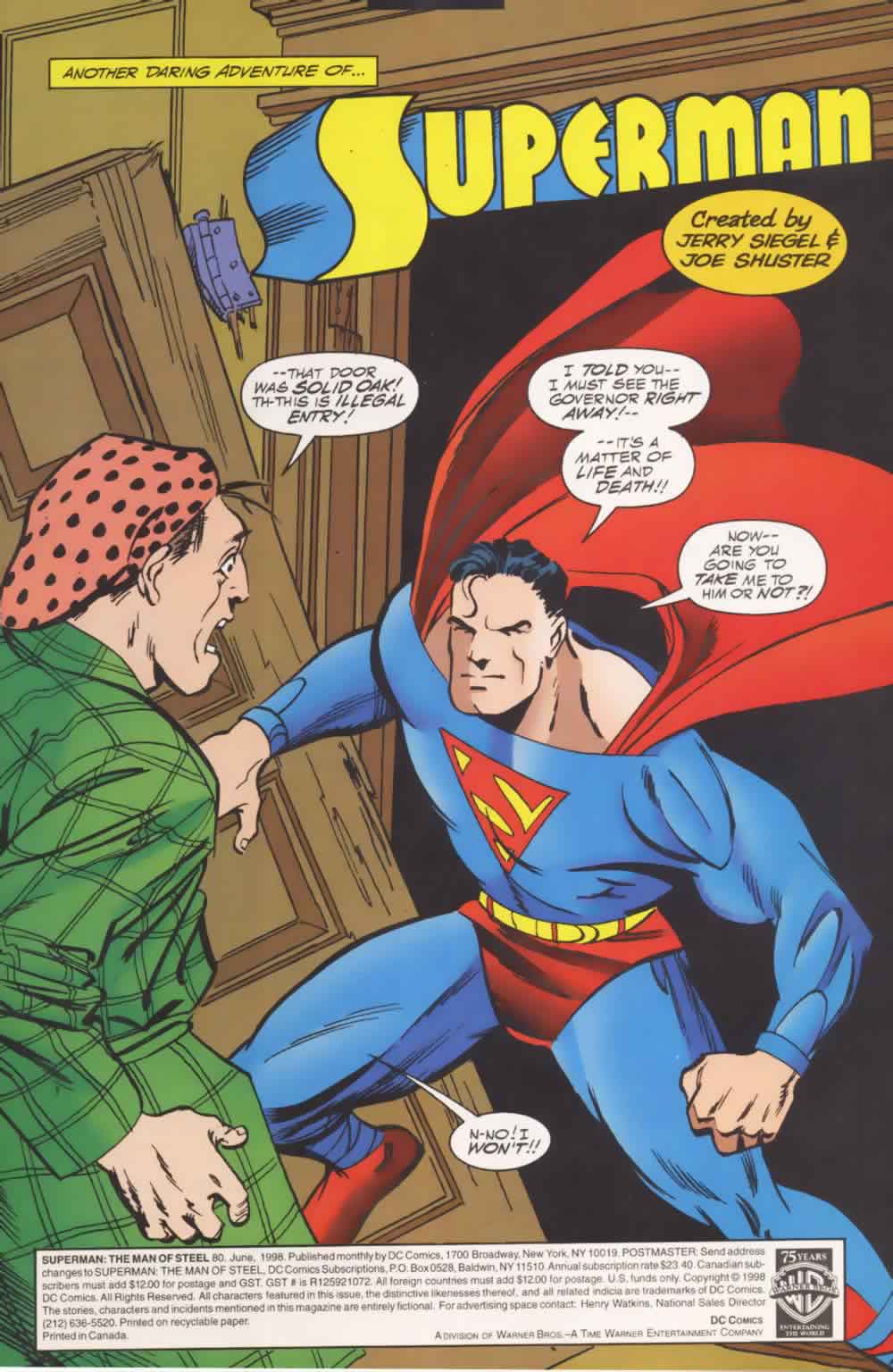 Superman: The Man of Steel (1991) Issue #80 #88 - English 2