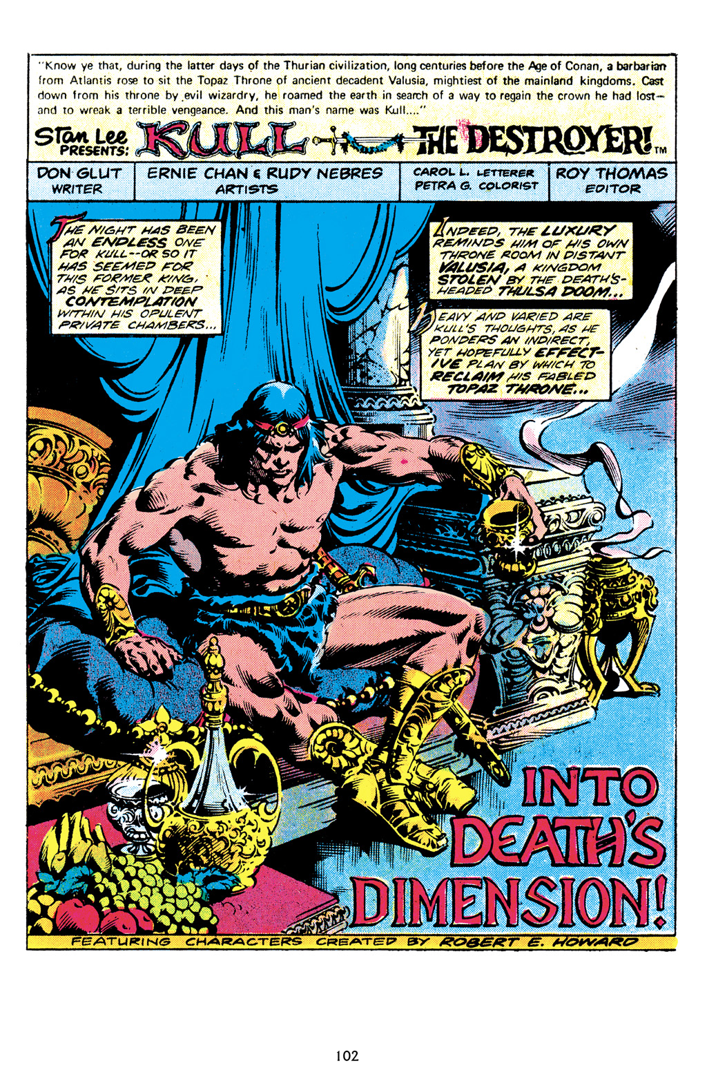 Read online The Chronicles of Kull comic -  Issue # TPB 3 (Part 2) - 3