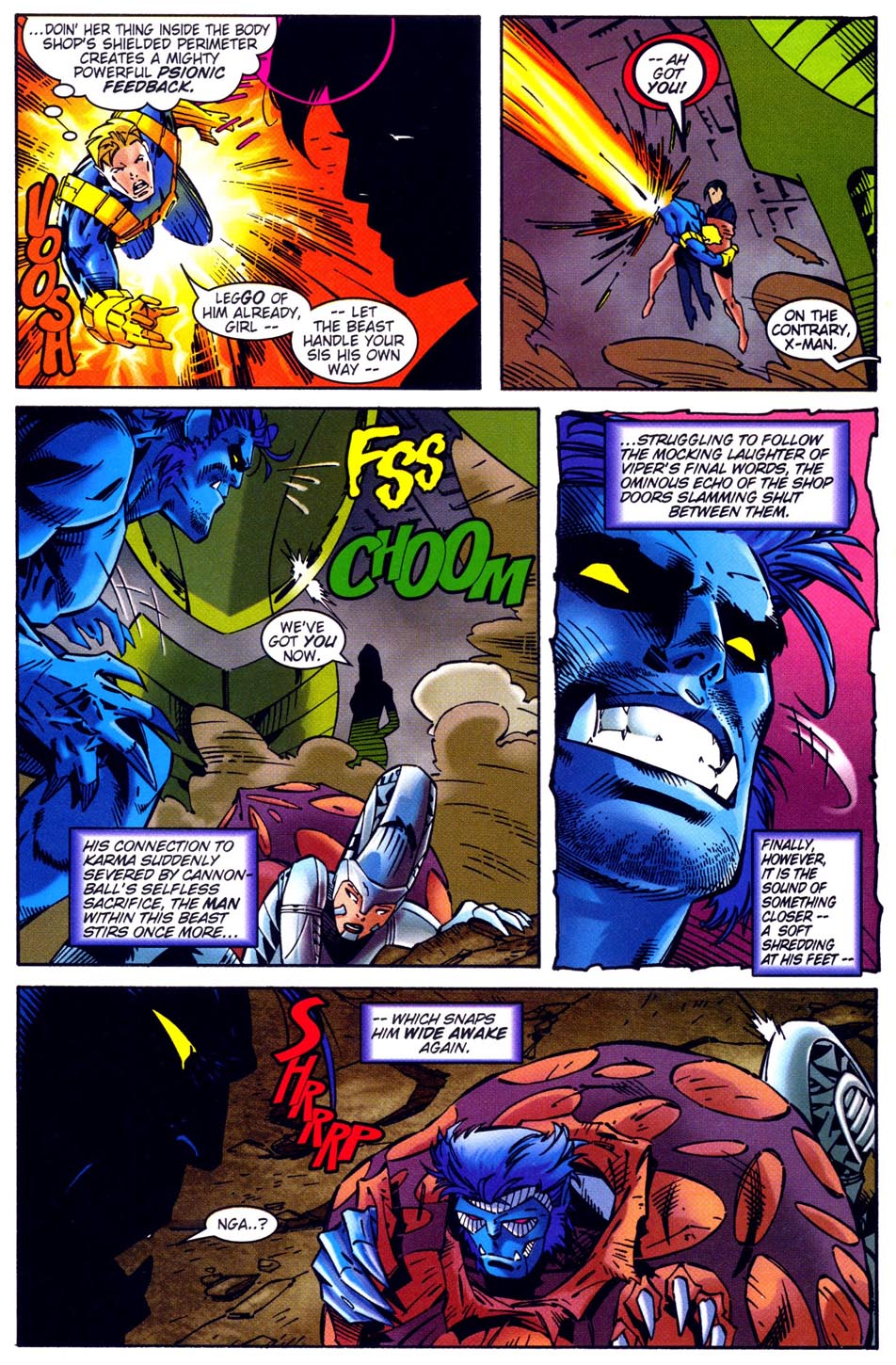 Read online Beast comic -  Issue #3 - 6