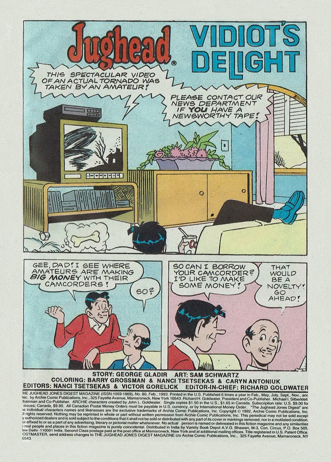 Jughead Jones Comics Digest issue 80 - Page 3