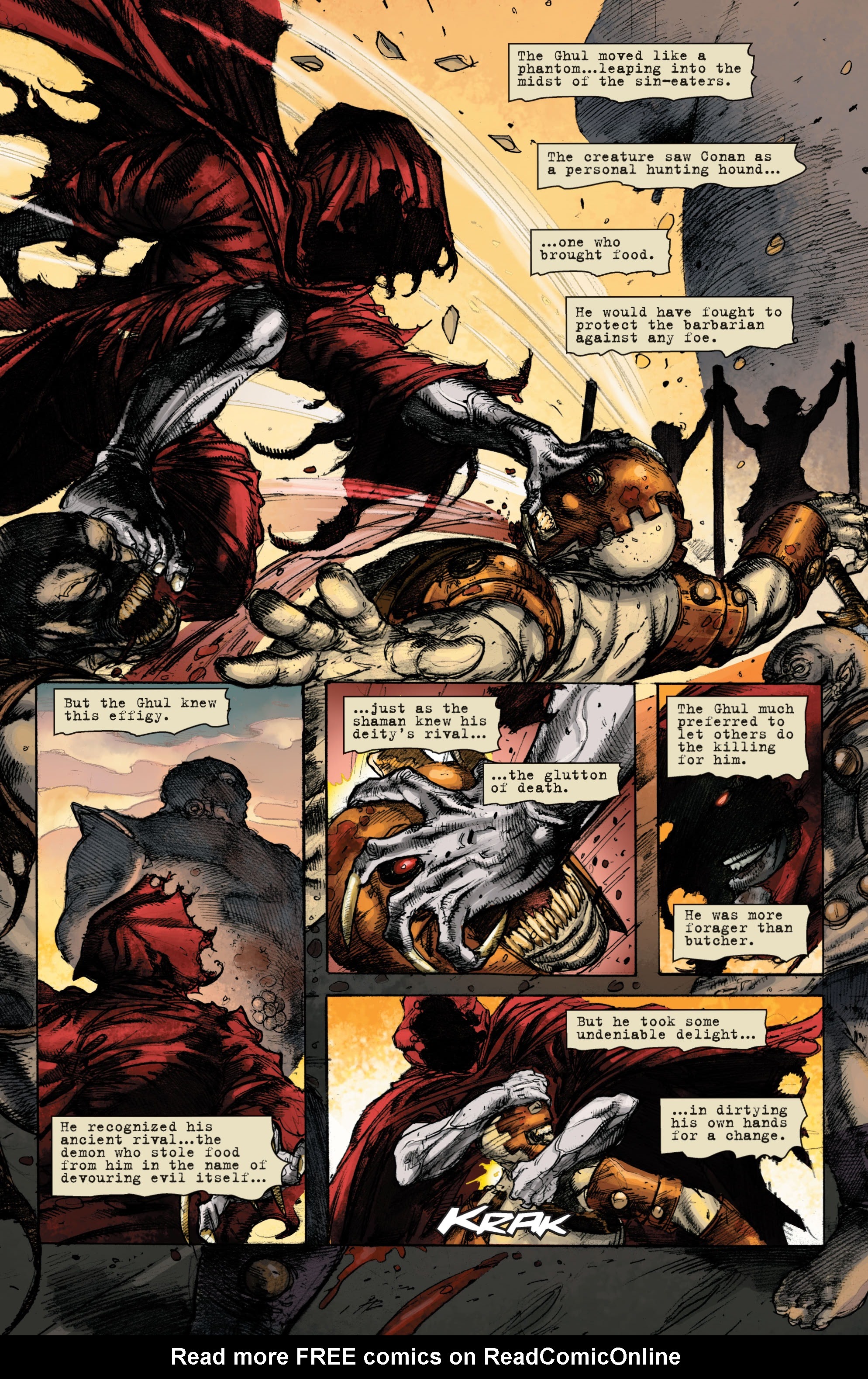 Read online Conan Chronicles Epic Collection comic -  Issue # TPB Blood In His Wake (Part 4) - 96
