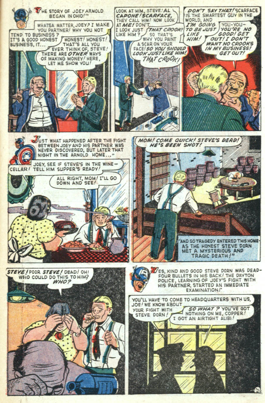 Read online Captain America Comics comic -  Issue #68 - 27