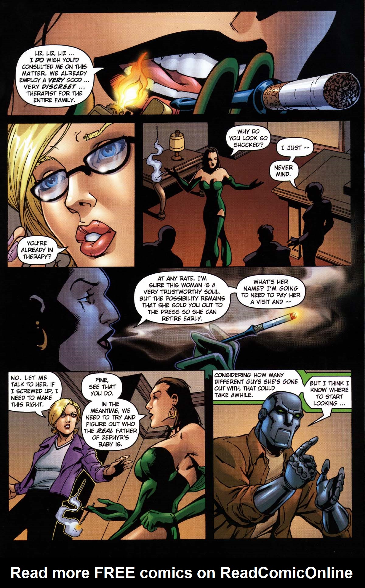 Read online Noble Causes: Family Secrets comic -  Issue #3 - 7