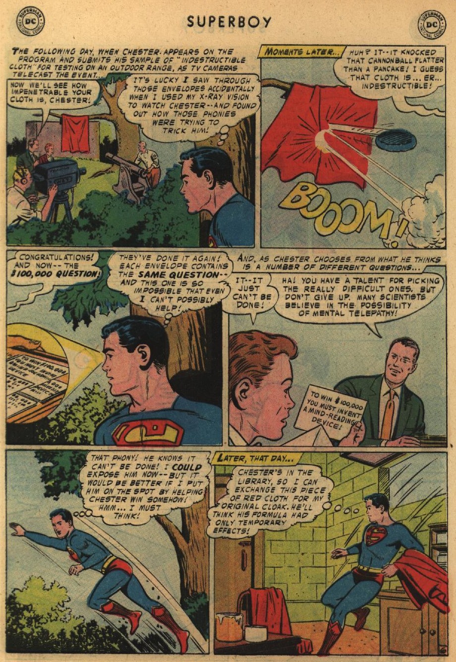 Read online Superboy (1949) comic -  Issue #60 - 7