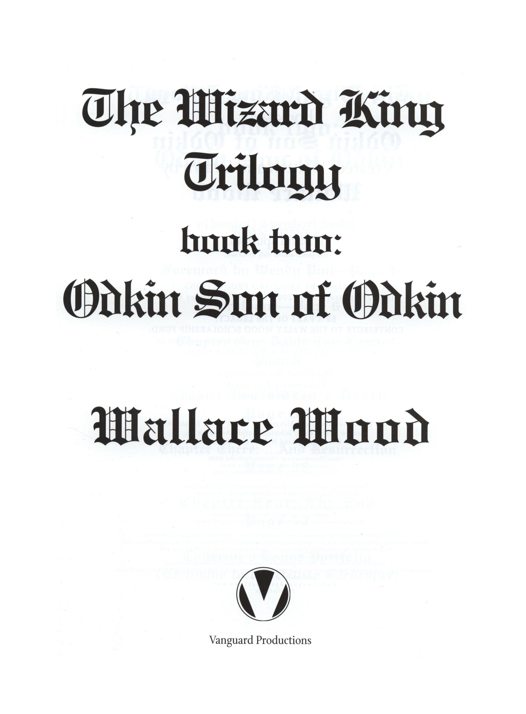Read online The Wizard King Trilogy comic -  Issue # Full - 3