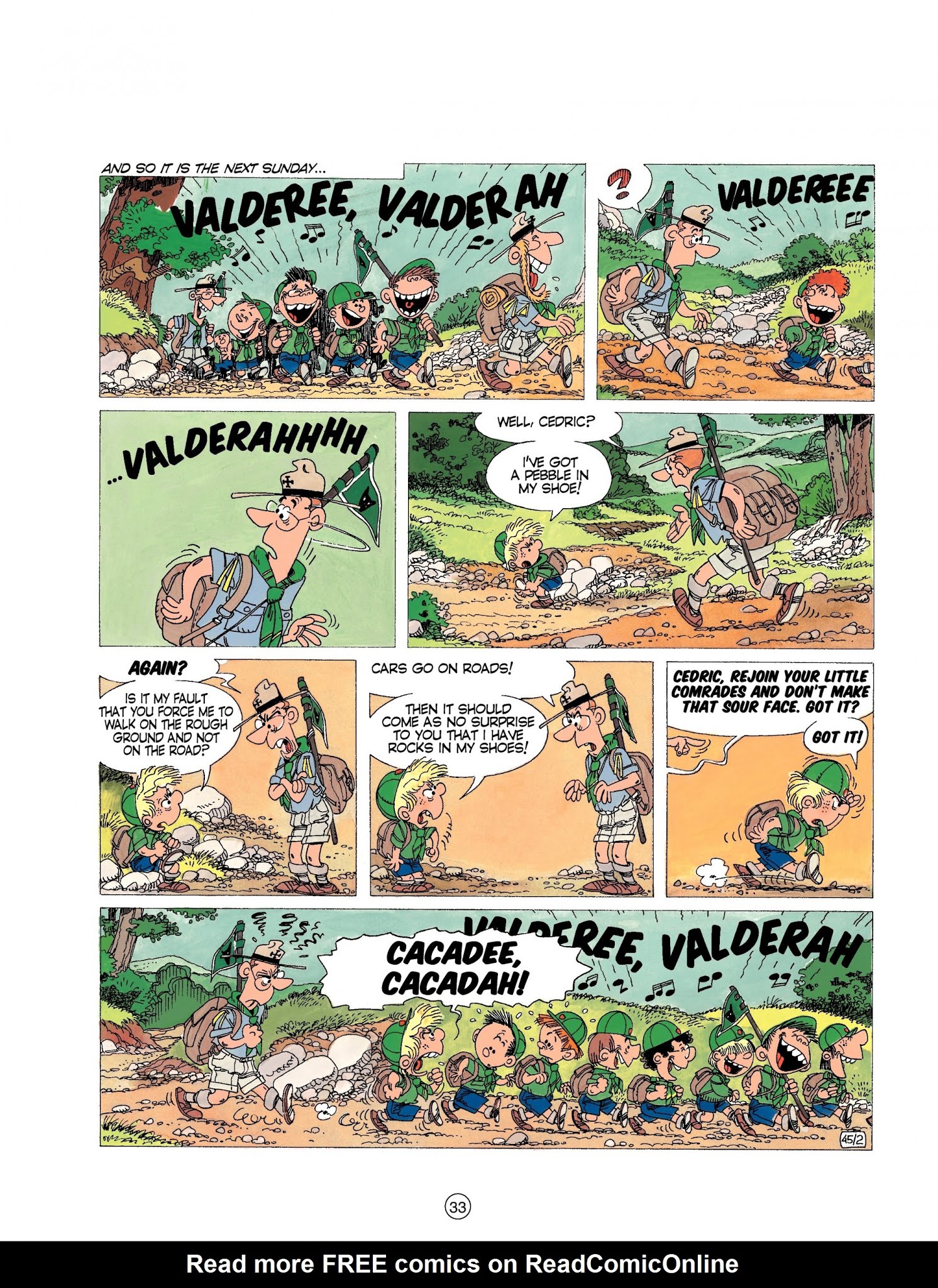 Read online Cedric comic -  Issue #2 - 33