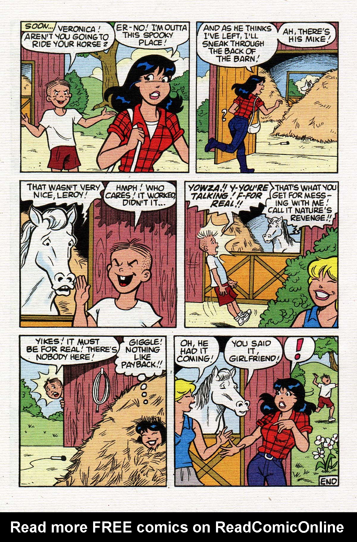 Read online Betty and Veronica Digest Magazine comic -  Issue #148 - 57