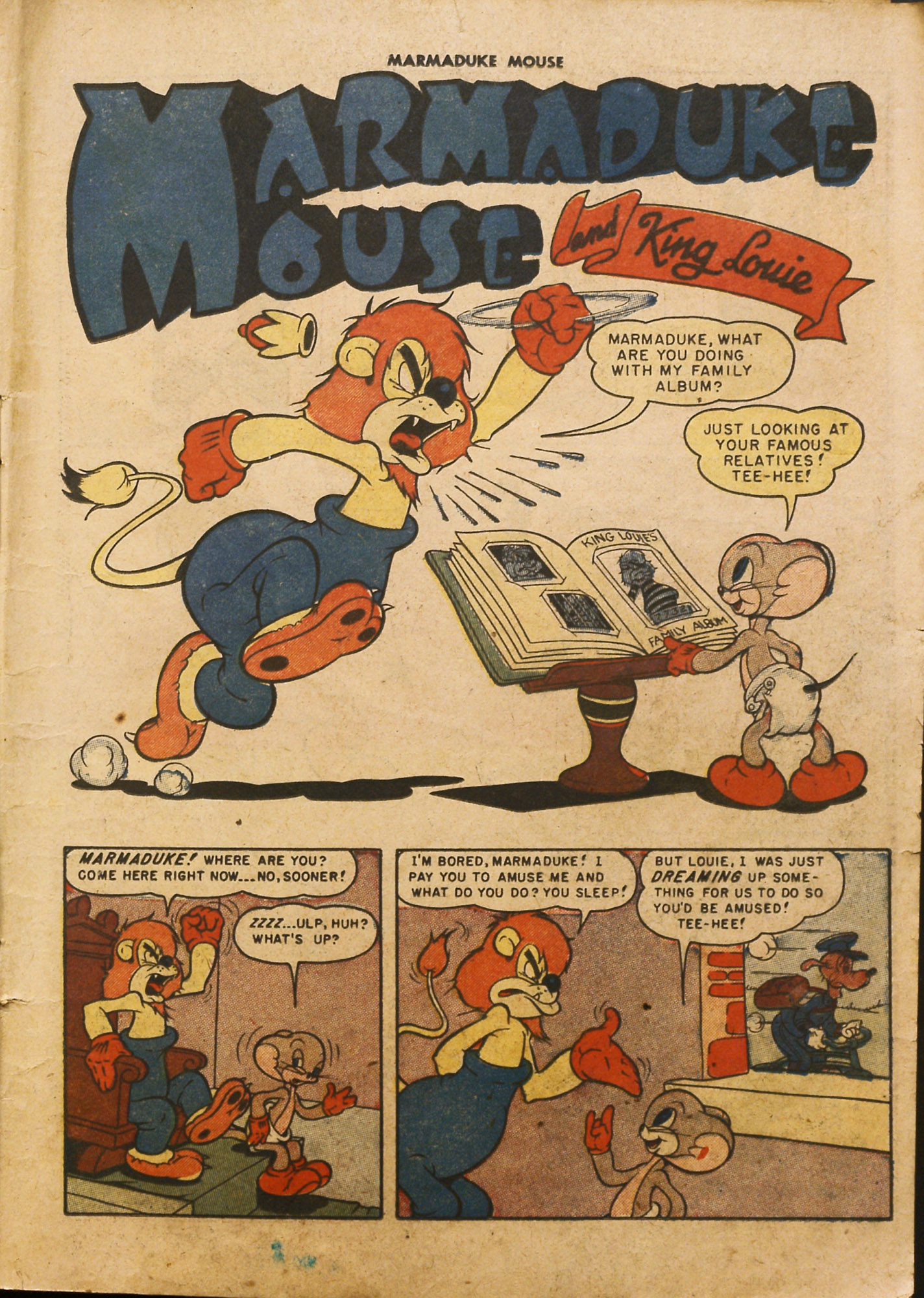 Read online Marmaduke Mouse comic -  Issue #19 - 3