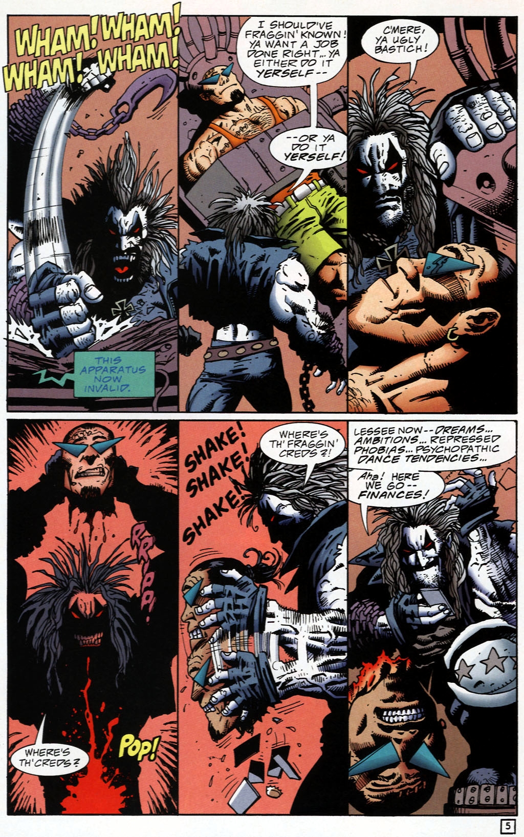 Read online Lobo: Death and Taxes comic -  Issue #4 - 6