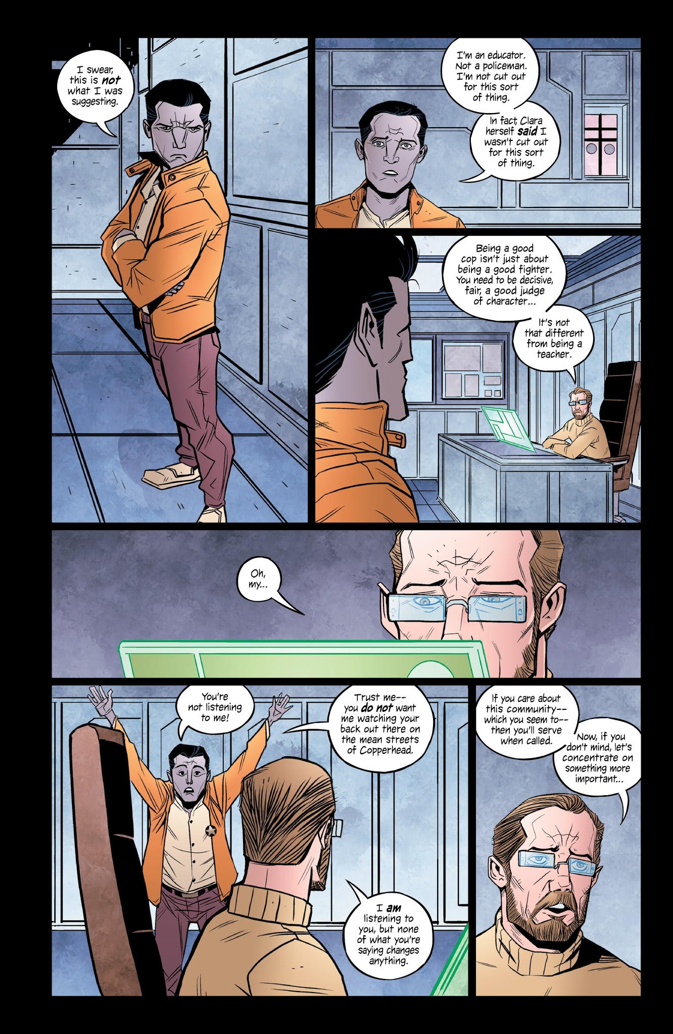 Read online Copperhead comic -  Issue #15 - 17