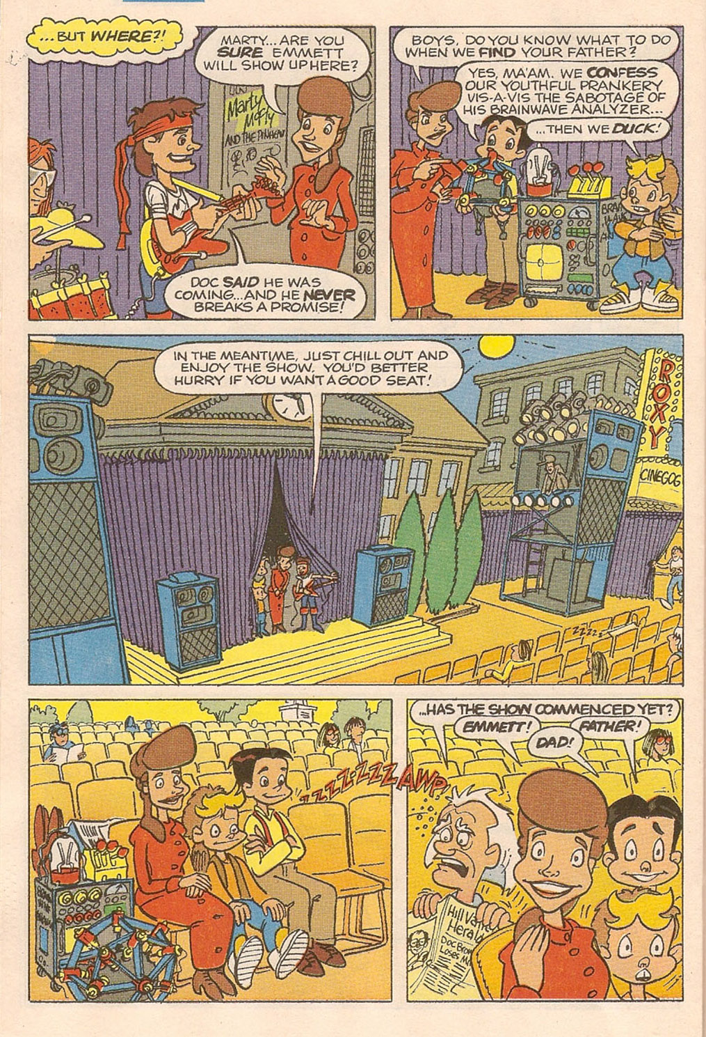 Read online Back to the Future (1991) comic -  Issue #4 - 17