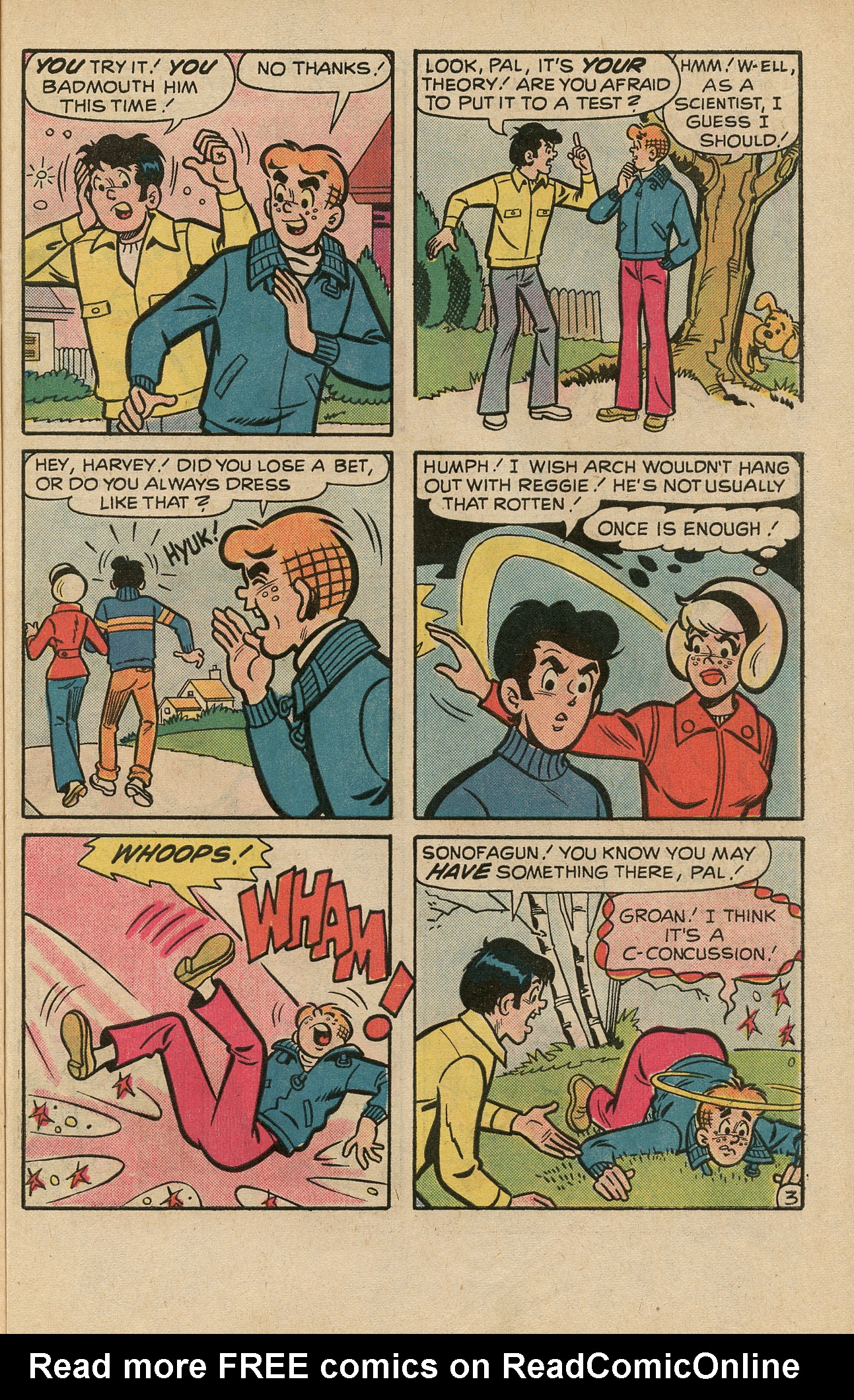 Read online Archie's TV Laugh-Out comic -  Issue #39 - 31