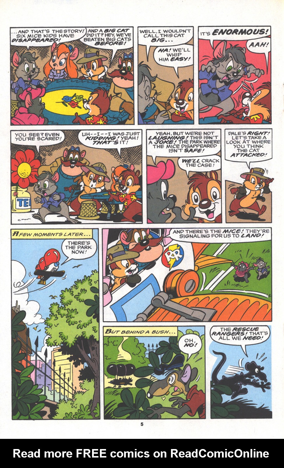 Read online Disney's Chip 'N Dale Rescue Rangers comic -  Issue #14 - 18