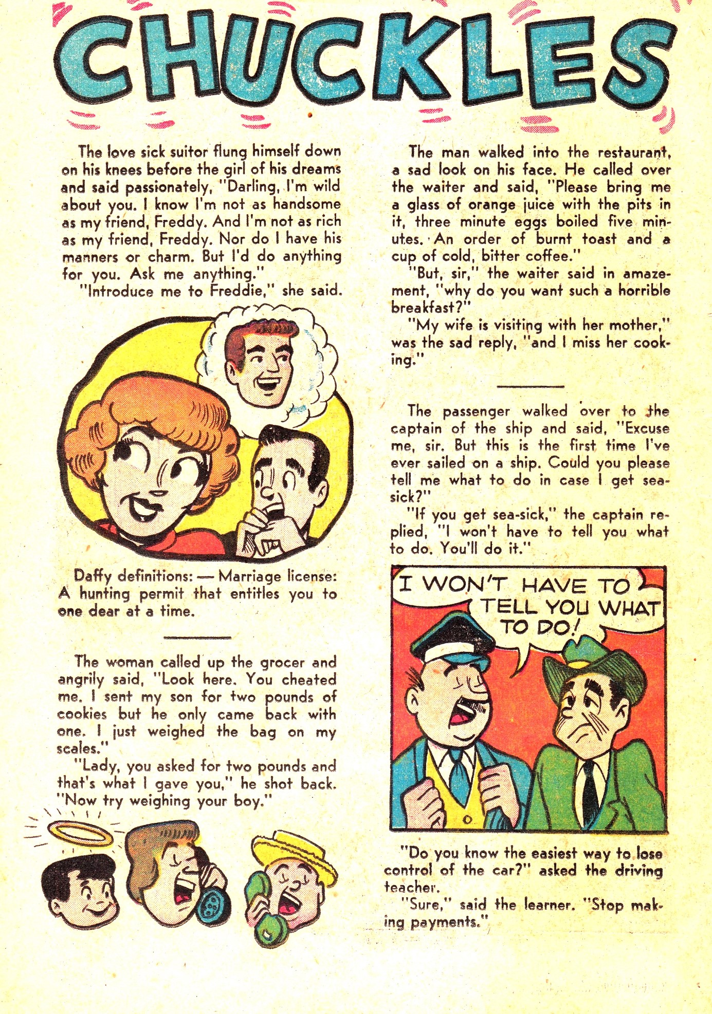 Read online Pep Comics comic -  Issue #110 - 20