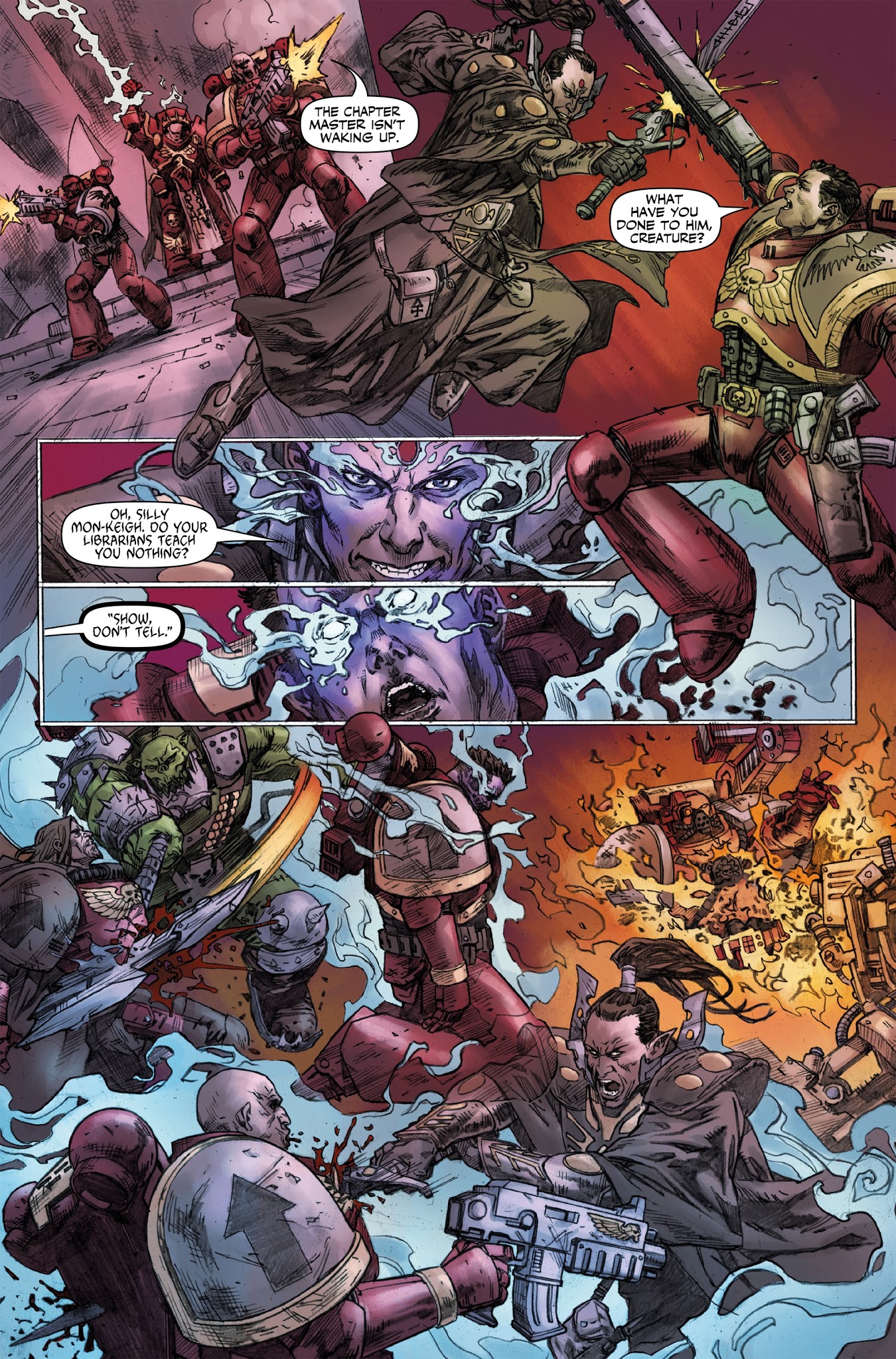 Read online Warhammer 40,000: Dawn of War comic -  Issue #2 - 22