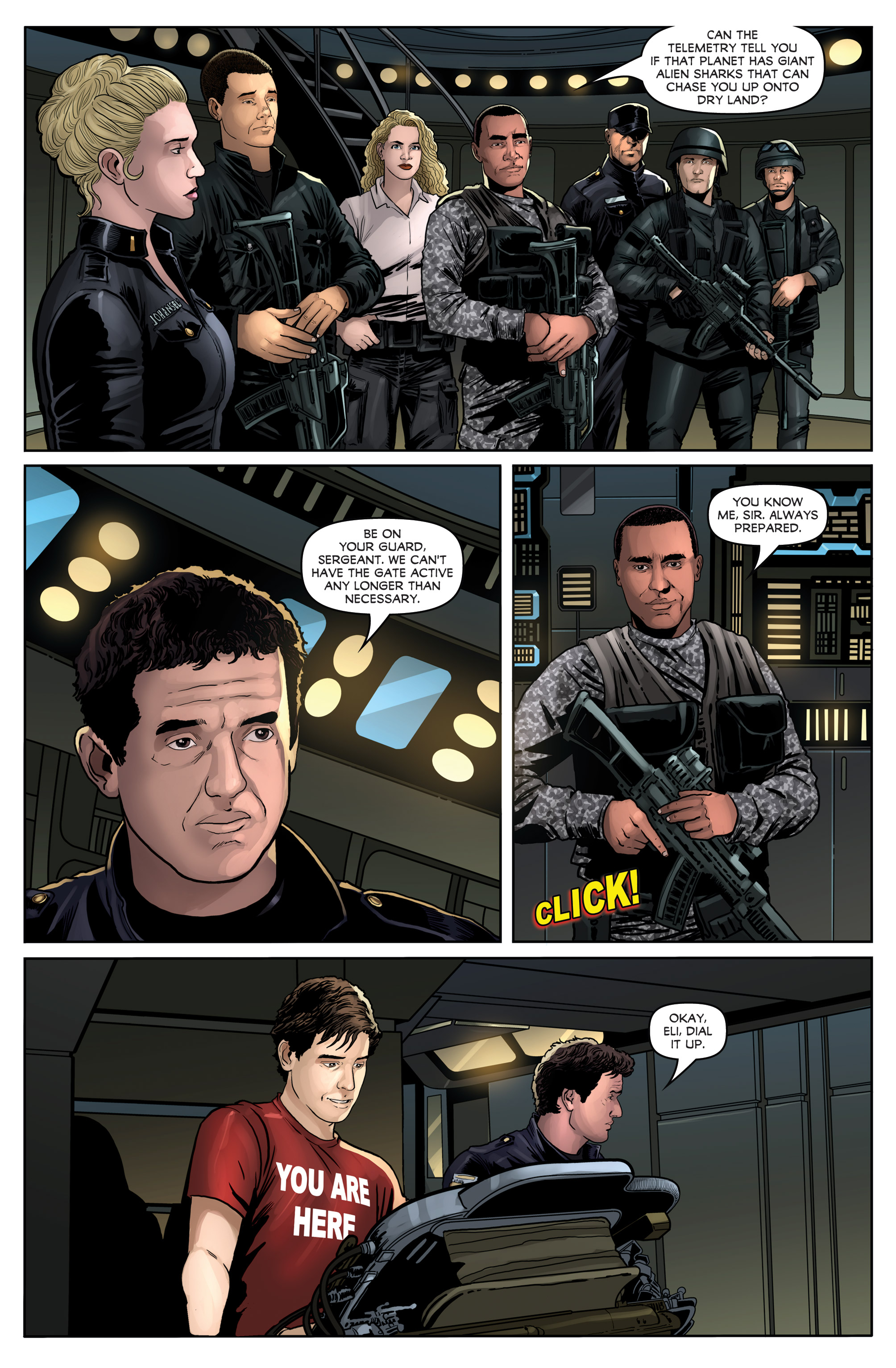 Read online Stargate Universe comic -  Issue #4 - 11