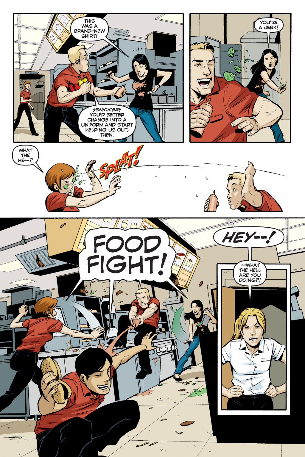 Read online Supersized: Strange Tales from a Fast-Food Culture comic -  Issue # TPB - 15