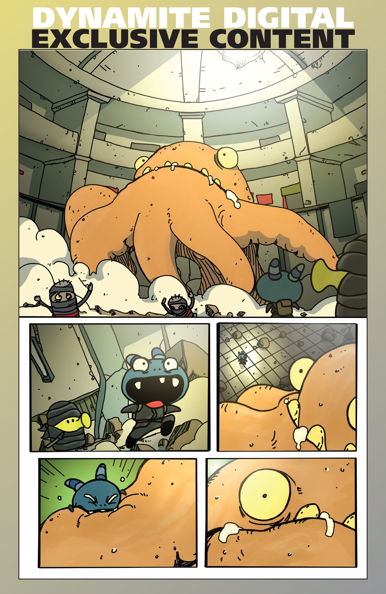 Read online Doodle Jump Comics comic -  Issue #3 - 37