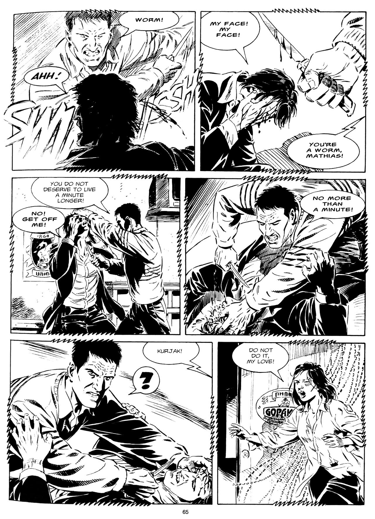 Read online Dampyr (2000) comic -  Issue #11 - 65