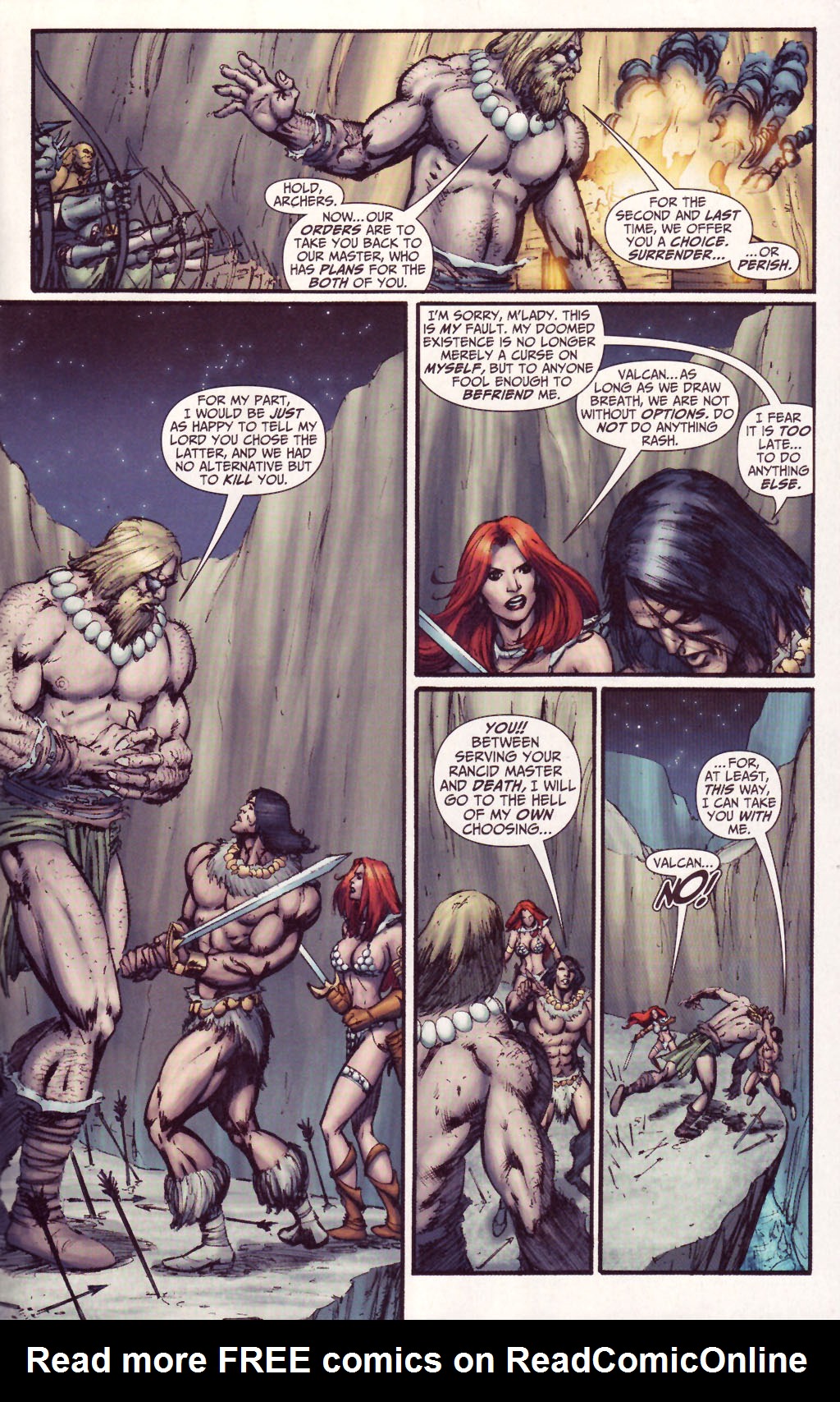 Read online Red Sonja / Claw The Unconquered: Devil's Hands comic -  Issue # TPB - 44