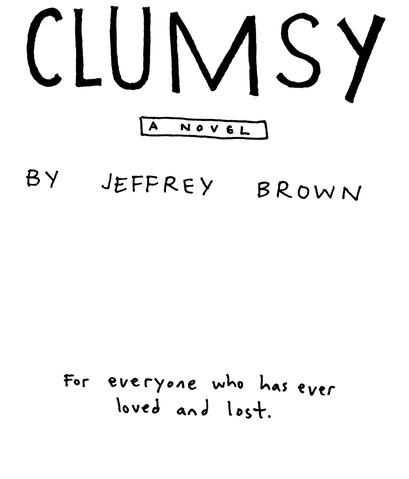 Read online Clumsy comic -  Issue # TPB (Part 1) - 2