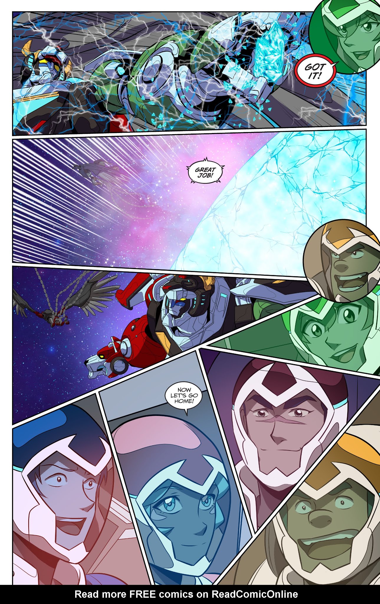 Read online Voltron Legendary Defender (2018) comic -  Issue #2 - 23