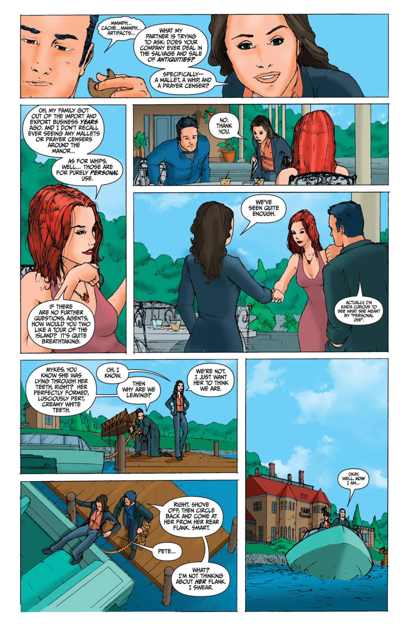 Read online Warehouse 13 comic -  Issue #4 - 11