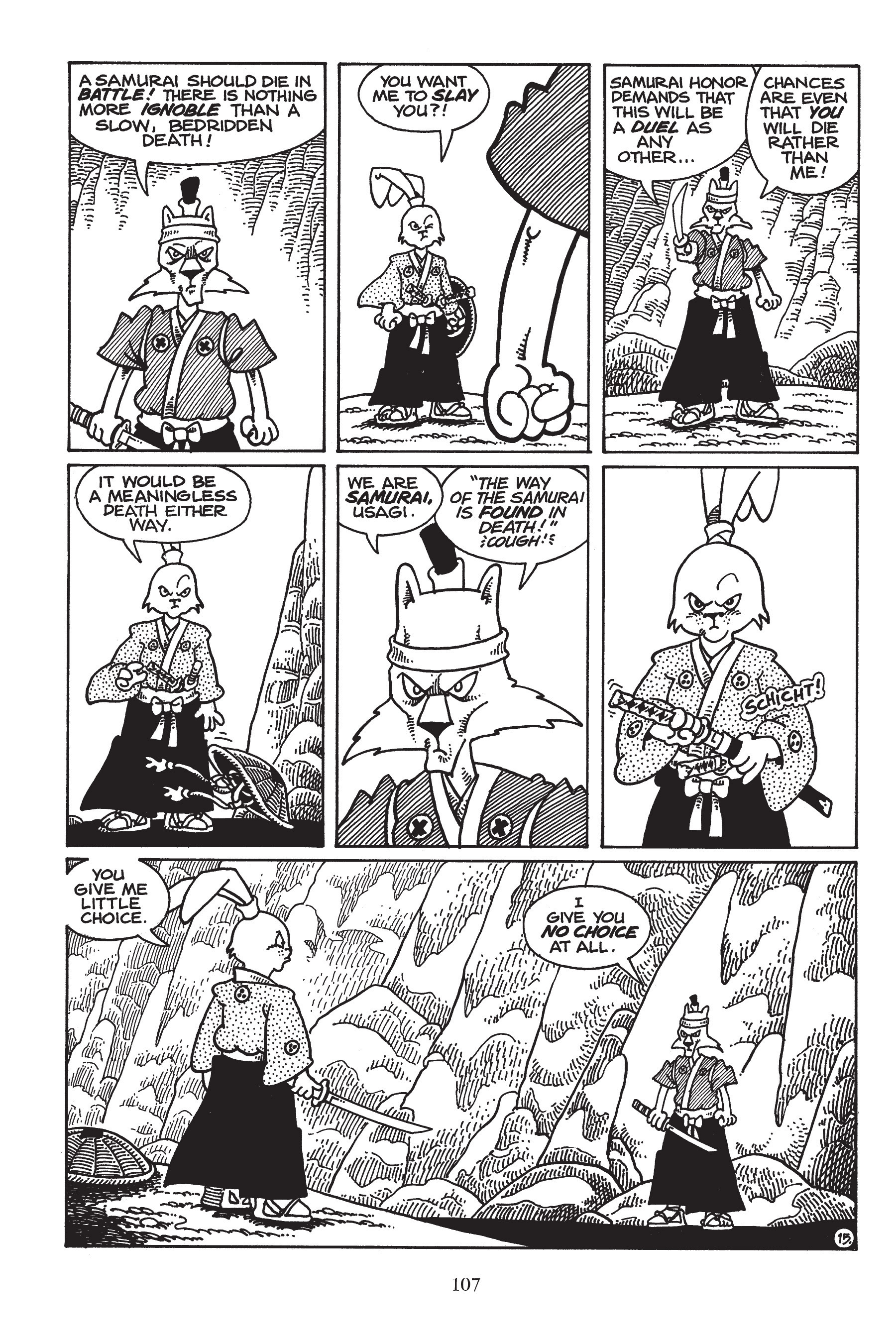 Read online Usagi Yojimbo (1987) comic -  Issue # _TPB 5 - 105