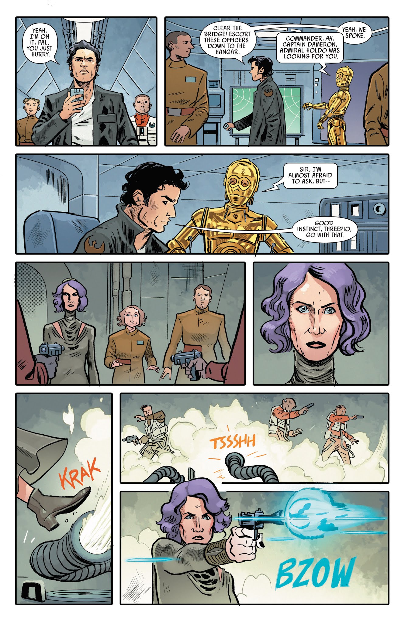 Read online Star Wars: The Last Jedi Adaptation comic -  Issue #4 - 17