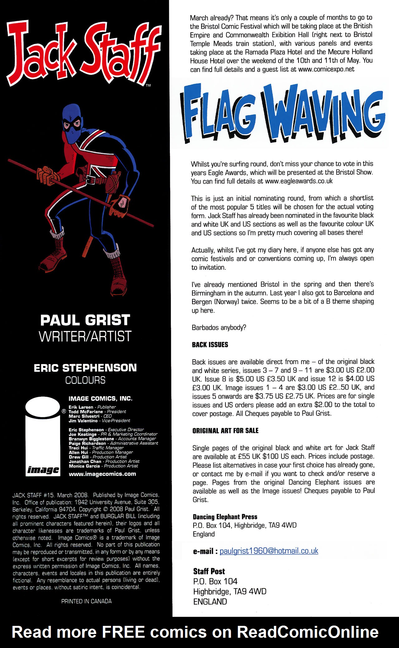 Read online Jack Staff (2003) comic -  Issue #15 - 2