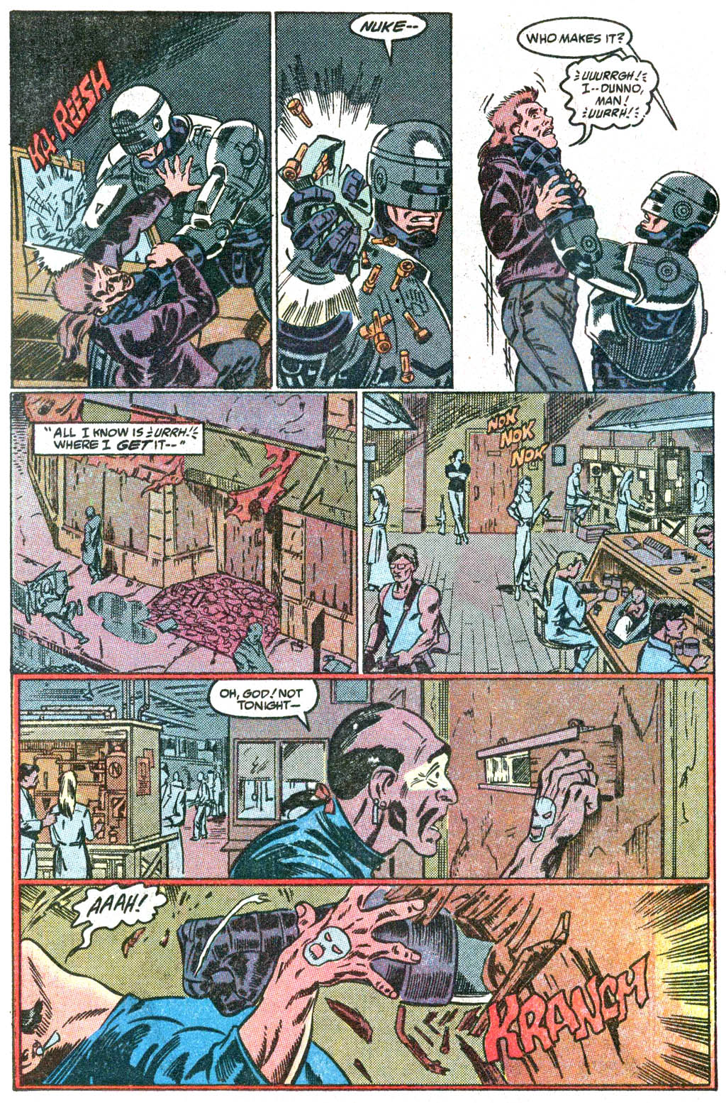 Read online RoboCop 2 comic -  Issue #1 - 8