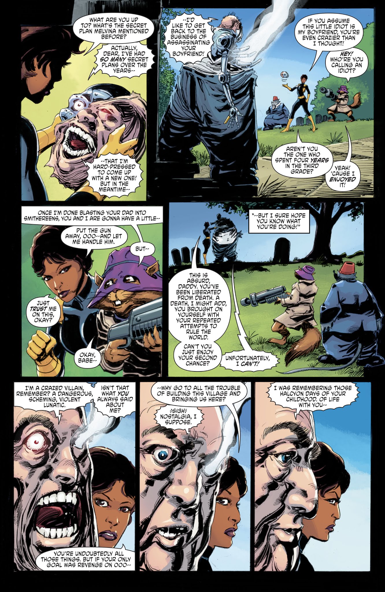 Read online Nightwing/Magilla Gorilla Special comic -  Issue # Full - 35
