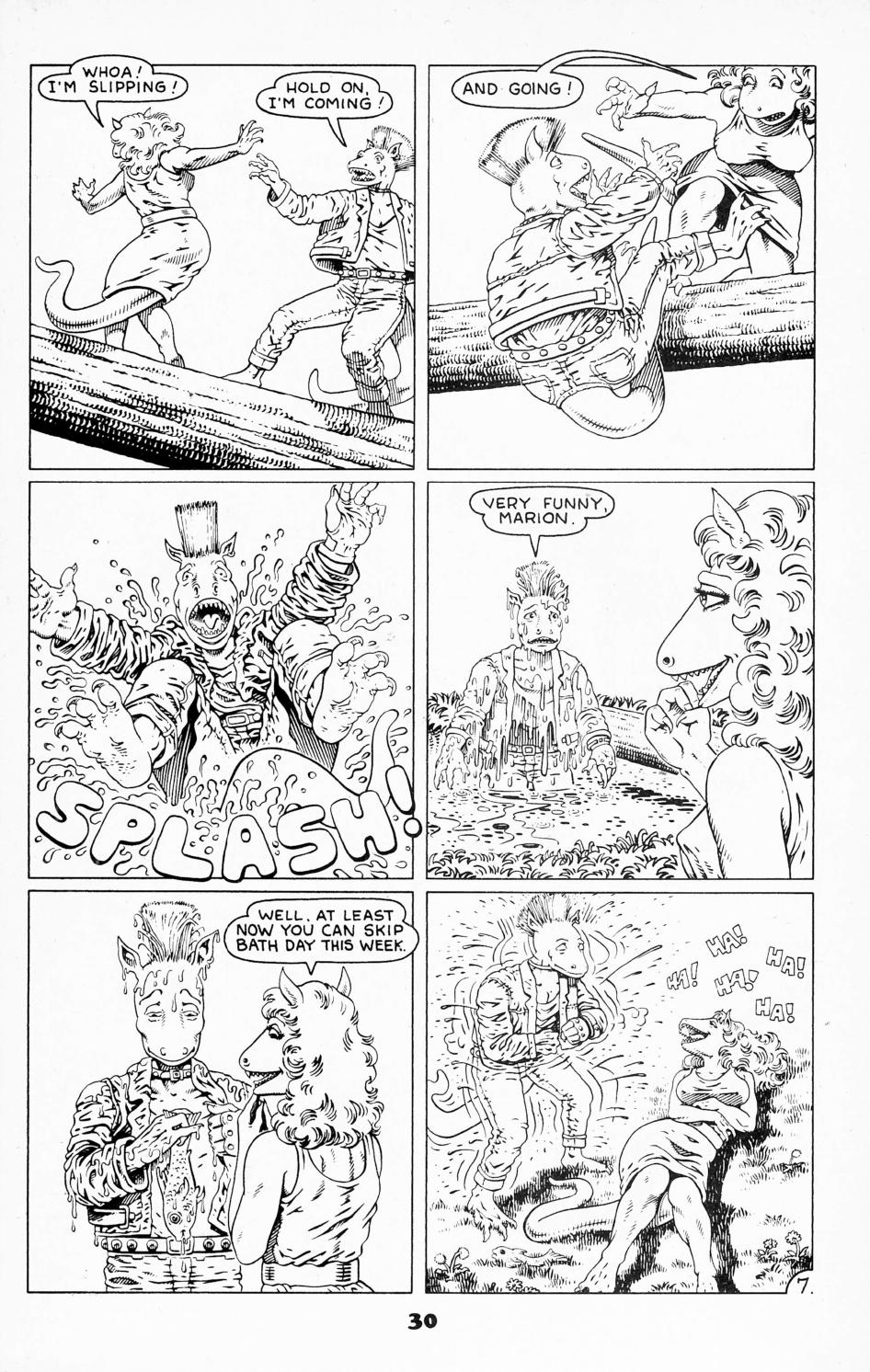 Read online Critters comic -  Issue #17 - 32