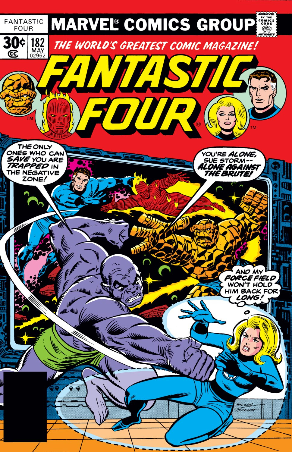 Read online Fantastic Four (1961) comic -  Issue #182 - 1