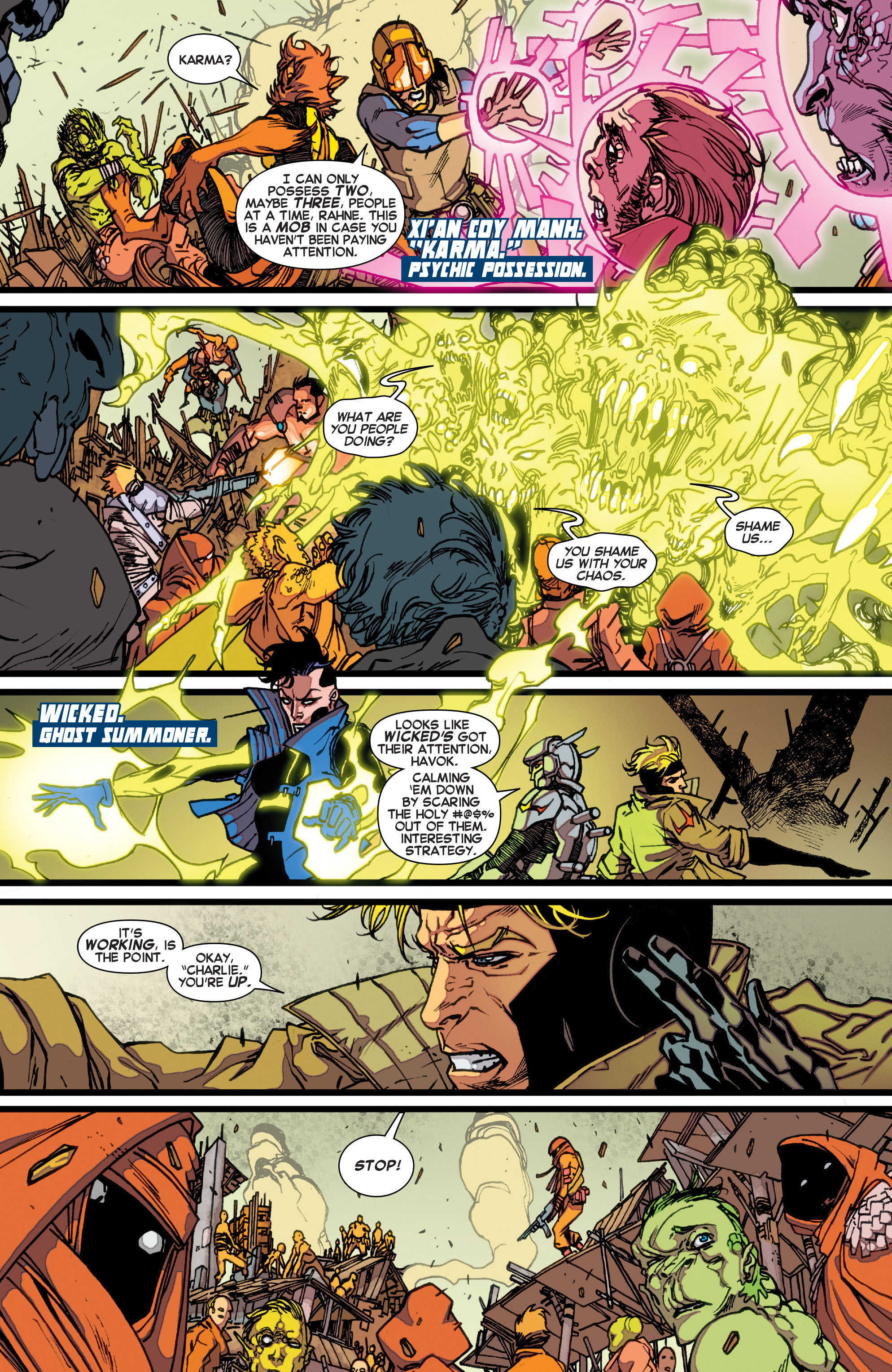 Read online X-Tinction Agenda comic -  Issue #1 - 7