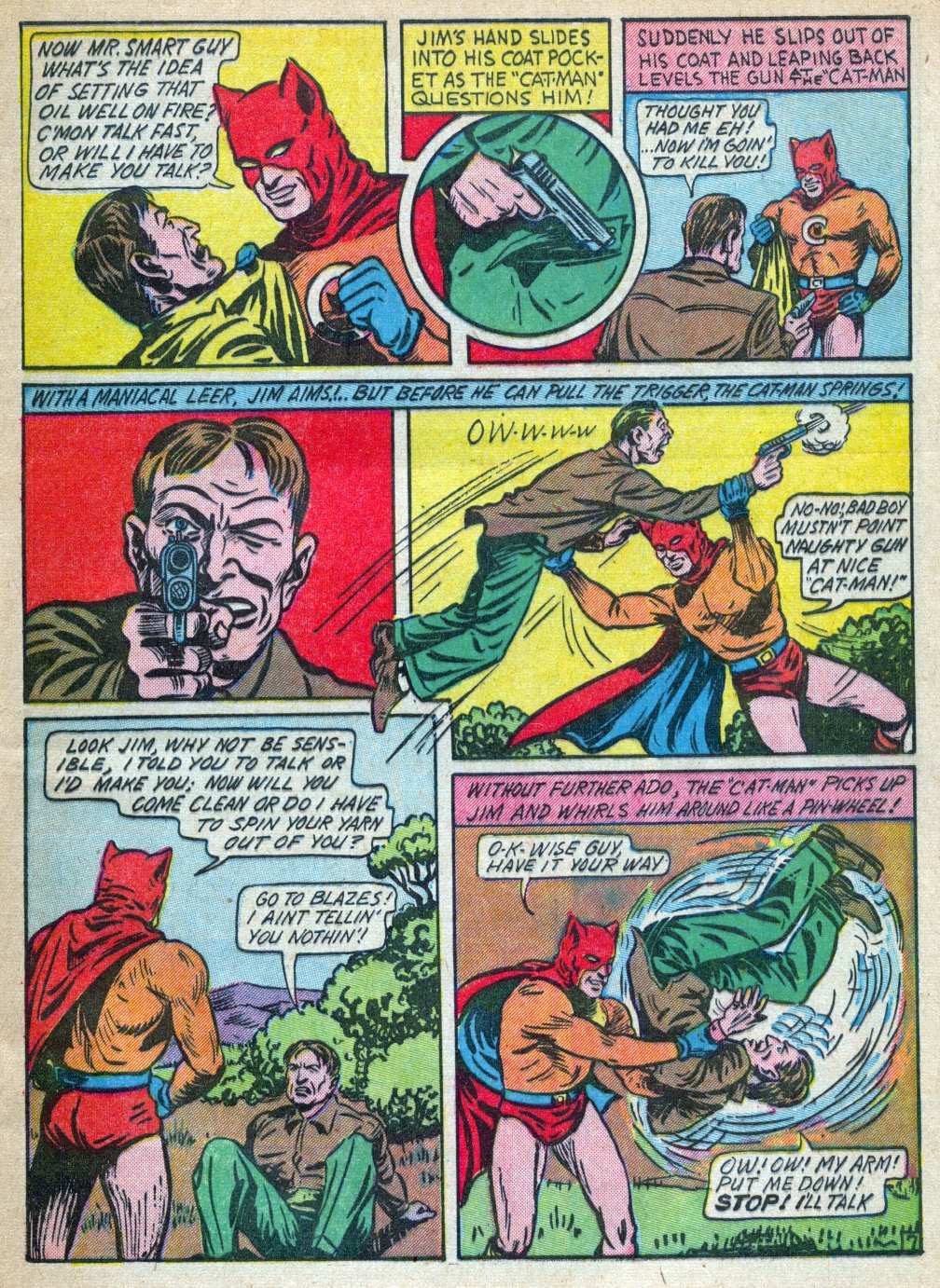 Read online Cat-Man Comics comic -  Issue #3 - 9